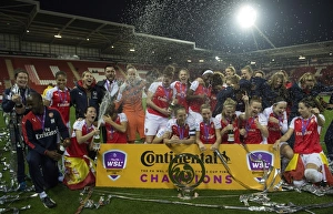 Arsenal Ladies V Notts County - Cont Cup Final 2015 Prints: Arsenal Ladies v Notts County Ladies FA WSL Continental Cup Final 1/11/2015