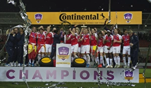 Arsenal Ladies V Notts County - Cont Cup Final 2015 Prints: Arsenal Ladies v Notts County Ladies FA WSL Continental Cup Final 1/11/2015
