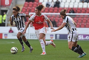 Arsenal Ladies V Notts County - Cont Cup Final 2015 Prints: Arsenal Ladies v Notts County Ladies FA WSL Continental Cup Final 1/11/2015