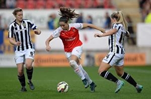 Arsenal Ladies V Notts County - Cont Cup Final 2015 Prints: Arsenal Ladies v Notts County Ladies FA WSL Continental Cup Final 1/11/2015