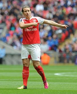 Arsenal Ladies V Chelsea Ladies - FA Cup Final 2016 Prints: Arsenal Ladies vs. Chelsea Ladies: FA Cup Final Showdown at Wembley Stadium, London (2016)