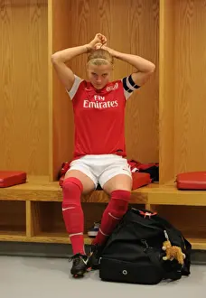 Arsenal Ladies V Chelsea LFC Prints: Arsenal Ladies vs. Chelsea LFC: Katie Chapman's Pre-Match Focus