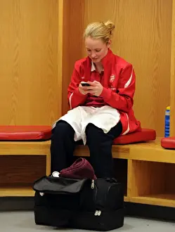 Arsenal Ladies V Chelsea LFC Prints: Arsenal Ladies vs. Chelsea LFC: Kim Little's Pre-Match Focus