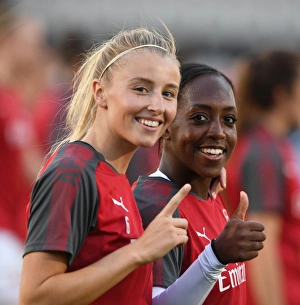 Arsenal Ladies vs. Everton Ladies: Leah Williamson and Danielle Carter Pre-Season Friendly