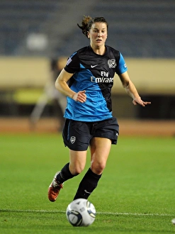 INAC Kobe V Arsenal Ladies Prints: Arsenal Ladies vs INAC Kobe: Niamh Fahey's Thrilling Performance in the 1-1 Charity Draw at Nishigaoka Stadium