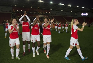 Arsenal Ladies V Notts County - Cont Cup Final 2015 Prints: Arsenal Ladies vs Notts County Ladies: FA WSL Continental Cup Final (November 1, 2015)