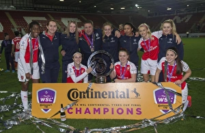 Arsenal Ladies V Notts County - Cont Cup Final 2015 Prints: Arsenal Ladies vs. Notts County Ladies: FA WSL Continental Cup Final (November 1, 2015)