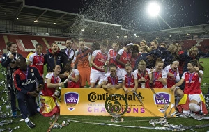 Arsenal Ladies V Notts County - Cont Cup Final 2015 Prints: Arsenal Ladies vs Notts County Ladies: FA WSL Continental Cup Final (November 1, 2015)