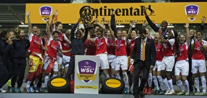 Arsenal Ladies V Notts County - Cont Cup Final 2015 Prints: Arsenal Ladies vs Notts County Ladies: FA WSL Continental Cup Final (November 1, 2015)