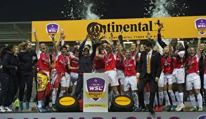 Arsenal Ladies V Notts County - Cont Cup Final 2015 Prints: Arsenal Ladies vs Notts County Ladies: FA WSL Continental Cup Final (November 1, 2015)
