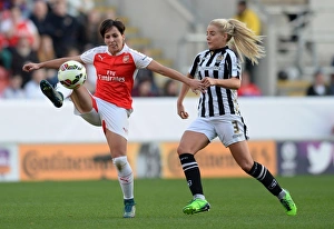 Arsenal Ladies V Notts County - Cont Cup Final 2015 Prints: Arsenal Ladies vs Notts County Ladies: FA WSL Continental Cup Final (November 1, 2015)