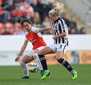 Arsenal Ladies V Notts County - Cont Cup Final 2015 Prints: Arsenal Ladies vs Notts County Ladies: FA WSL Continental Cup Final (November 1, 2015)