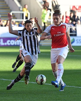 Arsenal Ladies V Notts County - Cont Cup Final 2015 Prints: Arsenal Ladies vs Notts County Ladies: FA WSL Continental Cup Final (November 1, 2015)