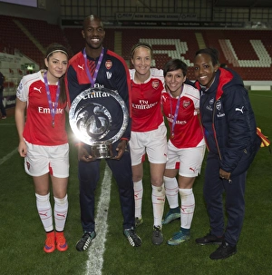 Arsenal Ladies V Notts County - Cont Cup Final 2015 Prints: Arsenal Ladies vs Notts County Ladies: FA WSL Continental Cup Final (November 1, 2015)