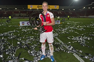 Arsenal Ladies V Notts County - Cont Cup Final 2015 Prints: Arsenal Ladies vs. Notts County Ladies: FA WSL Continental Cup Final (November 1, 2015)