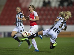 Arsenal Ladies V Notts County - Cont Cup Final 2015 Prints: Arsenal Ladies vs Notts County Ladies: FA WSL Continental Cup Final (November 1, 2015)