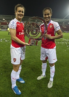 Arsenal Ladies V Notts County - Cont Cup Final 2015 Prints: Arsenal Ladies vs Notts County Ladies: FA WSL Continental Cup Final (November 1, 2015)