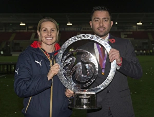 Arsenal Ladies V Notts County - Cont Cup Final 2015 Prints: Arsenal Ladies vs Notts County Ladies: FA WSL Continental Cup Final (November 1, 2015)