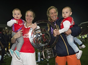 Arsenal Ladies V Notts County - Cont Cup Final 2015 Prints: Arsenal Ladies vs Notts County Ladies: FA WSL Continental Cup Final (November 1, 2015)