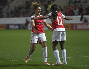 Arsenal Ladies V Notts County - Cont Cup Final 2015 Prints: Arsenal Ladies vs Notts County Ladies: FA WSL Continental Cup Final (November 1, 2015)