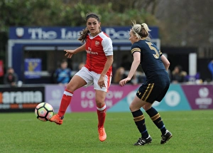 Arsenal Ladies V Tottenham Hotspur Ladies FA Cup 2017 Prints: Arsenal Ladies vs. Tottenham Hotspur Ladies: A Tight Battle in the FA Cup