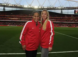 Arsenal V Newcastle United 2013/14 Prints: Arsenal Ladies: Yankey and Hoogendijk Ready for Newcastle United Showdown