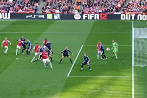 Arsenal V Stoke City 2011-2012 Prints: Arsenal Leads 3-1 over Stoke City in Premier League: Emirates Stadium Showdown