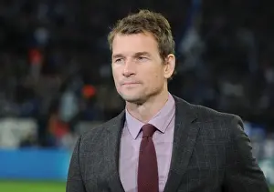 Schalke 04 V Arsenal 2012-13 Prints: Arsenal Legend Jens Lehmann at Schalke 04 vs Arsenal FC, UEFA Champions League (2012-13)