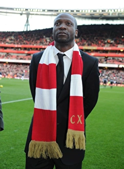 Arsenal V Everton 2011-12 Prints: Arsenal Legend Lauren at Arsenal vs. Everton, Premier League 2011-12