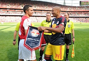 Arsenal V New York Red Bulls 2011-12 Prints: Arsenal Legends Clash: Van Persie vs