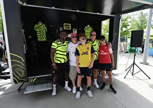 Arsenal V Manchester United - Pre Season 2023-24 Prints: Arsenal Legends Meet & Greet: Arsenal vs Manchester United Pre-Season Friendly, 2023
