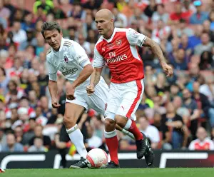 Arsenal Legends V Milan Glorie Prints: Arsenal Legends vs. Milan Glorie: Freddie Ljungberg's Emirates Reunion