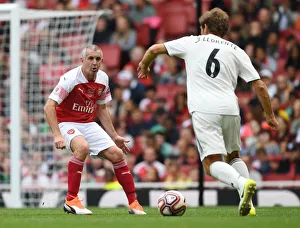 Arsenal Legends vs Real Madrid Legends: Nigel Winterburn vs Julio Llorente - A Football Showdown at Emirates Stadium