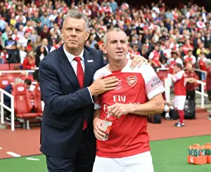 Arsenal Legends V Real Madrid Legends 2018-19 Prints: Arsenal Legends vs Real Madrid Legends: A Classic Encounter - O'Leary and Winterburn Reunite