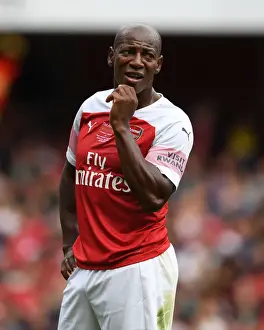 Arsenal Legends V Real Madrid Legends 2018-19 Prints: Arsenal Legends vs Real Madrid Legends: A Football Clash - Luis Boa Morte