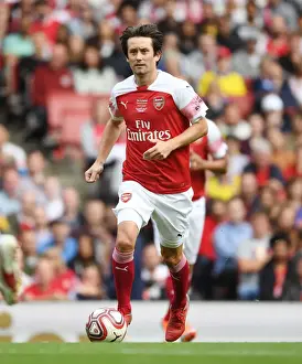 Arsenal Legends V Real Madrid Legends 2018-19 Prints: Arsenal Legends vs Real Madrid Legends: Rosicky's Unforgettable Moment at Emirates Stadium