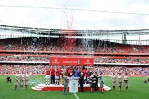 Arsenal lift the Emirates Cup