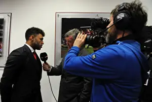 Arsenal V Hull City 2016-17 Prints: Arsenal Manager Alex Oxlade-Chamberlain Pre-Match Interview vs Hull City (Premier League)