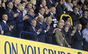 Tottenham Hotspur v Arsenal - Carling Cup 2010-11 Collection: Arsenal manager Arsenal and directors before the match. Tottenham Hotspur 1