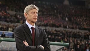 Images Dated 11th March 2009: Arsenal manager Arsene Wenger