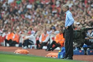 Images Dated 19th September 2009: Arsenal manager Arsene Wenger