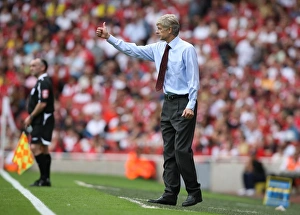 Arsenal V Lazio 2007-8 Prints: Arsenal manager Arsene Wenger