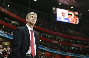 Images Dated 21st February 2008: Arsenal manager Arsene Wenger