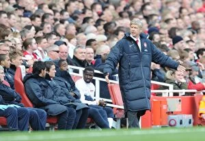 Images Dated 30th October 2010: Arsenal manager Arsene Wenger. Arsenal 1: 0 West Ham United, Barclays Premier League