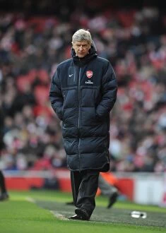 Images Dated 30th January 2011: Arsenal manager Arsene Wenger. Arsenal 2: 1 Huddersfield Town, FA Cup Fourth Round