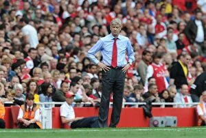 Arsenal v Bolton Wanderers 2010-11 Collection: Arsenal manager Arsene Wenger. Arsenal 4: 1 Blackburn Rovers, Barclays Premier League