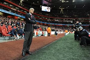 Images Dated 9th March 2010: Arsenal manager Arsene Wenger. Arsenal 5: 0 FC Porto, UEFA Champions League First Knockout Round