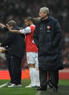 Arsenal manager Arsene Wenger. Arsenal 5: 0 Leyton Orient, FA Cup Fifth Round Replay