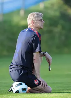 Arsenal manager Arsene Wenger. Arsenal Training Camp, Bad Waltersdorf, Austria, 20 / 7 / 2010