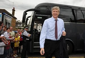 Images Dated 17th July 2010: Arsenal manager Arsene Wenger. Barnet 0: 4 Arsenal, Pre season friendly